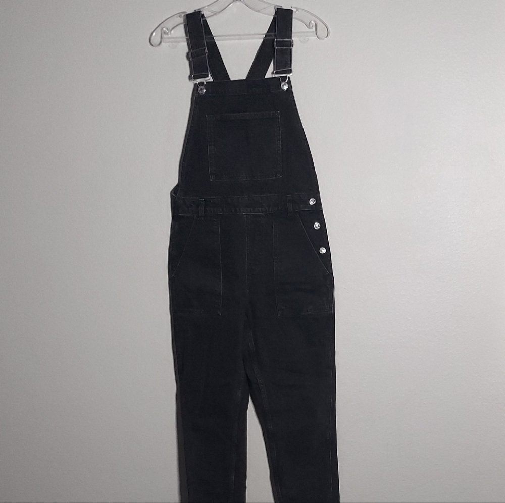 Topshop Black Jumpsuit with Adjustable Straps
